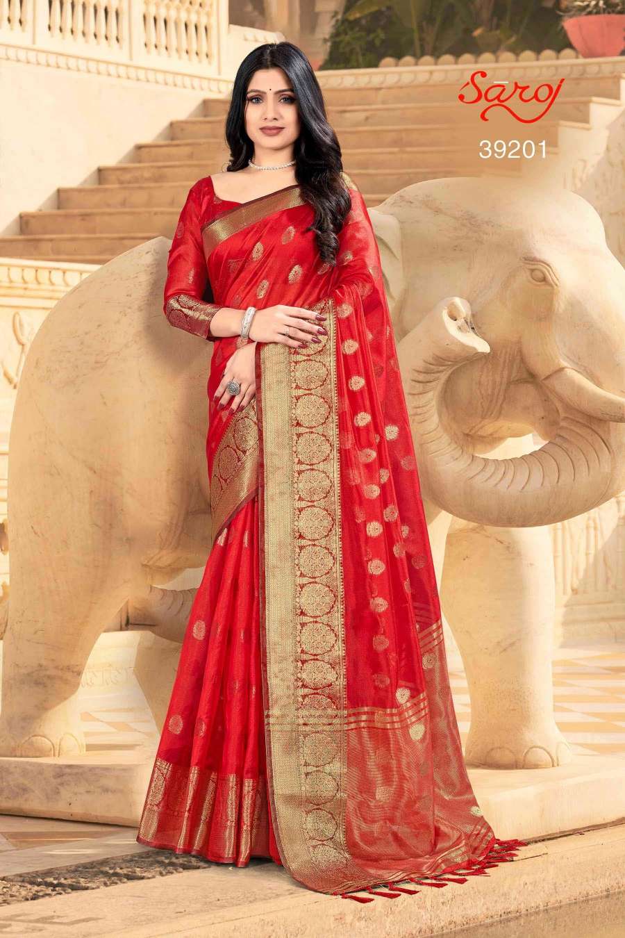 Saroj textile presents Vastukala vol 1 Banarasi sarees catalogue