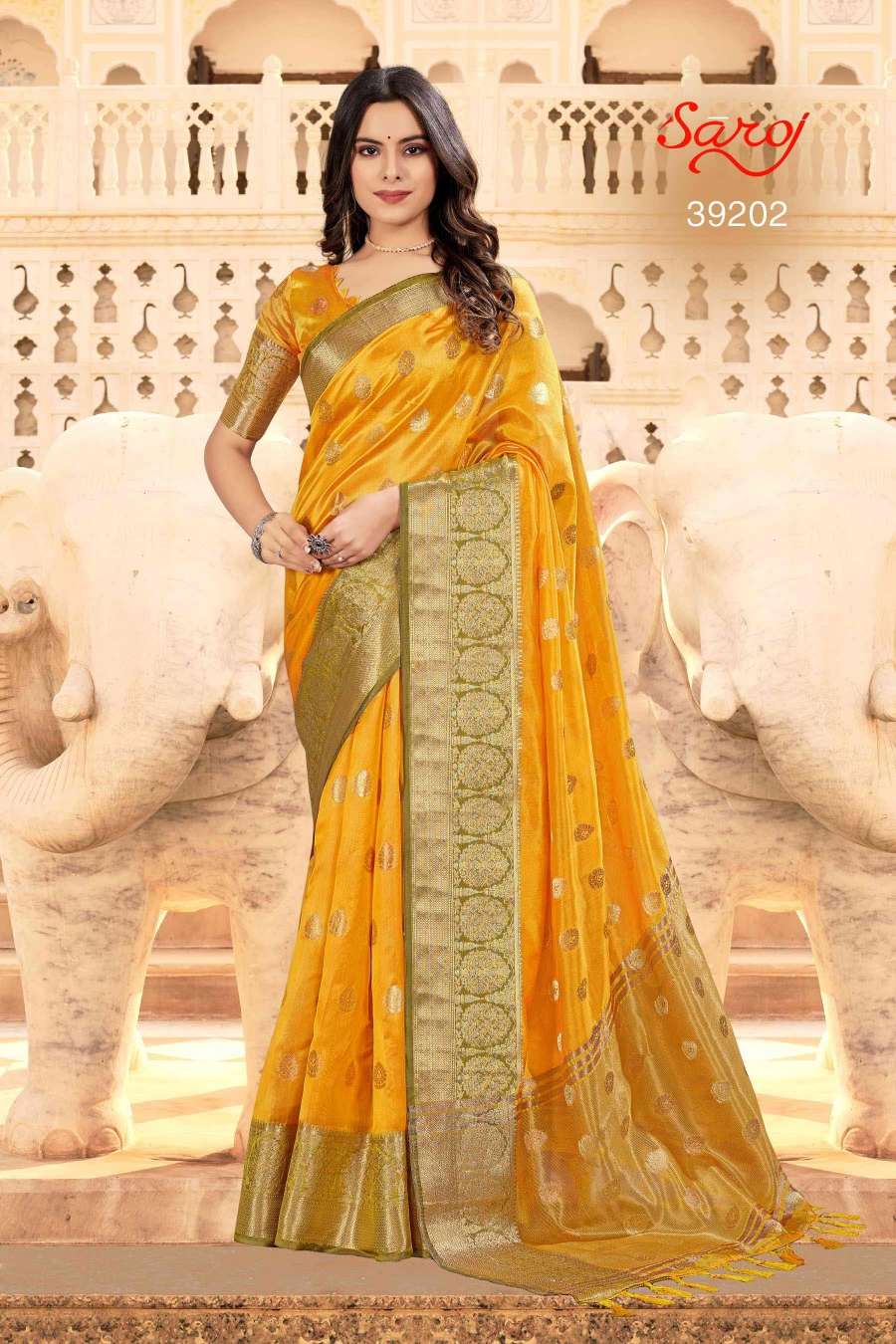 Saroj textile presents Vastukala vol 1 Banarasi sarees catalogue