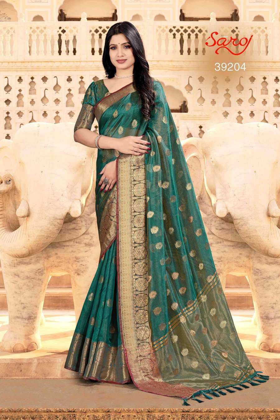 Saroj textile presents Vastukala vol 1 Banarasi sarees catalogue