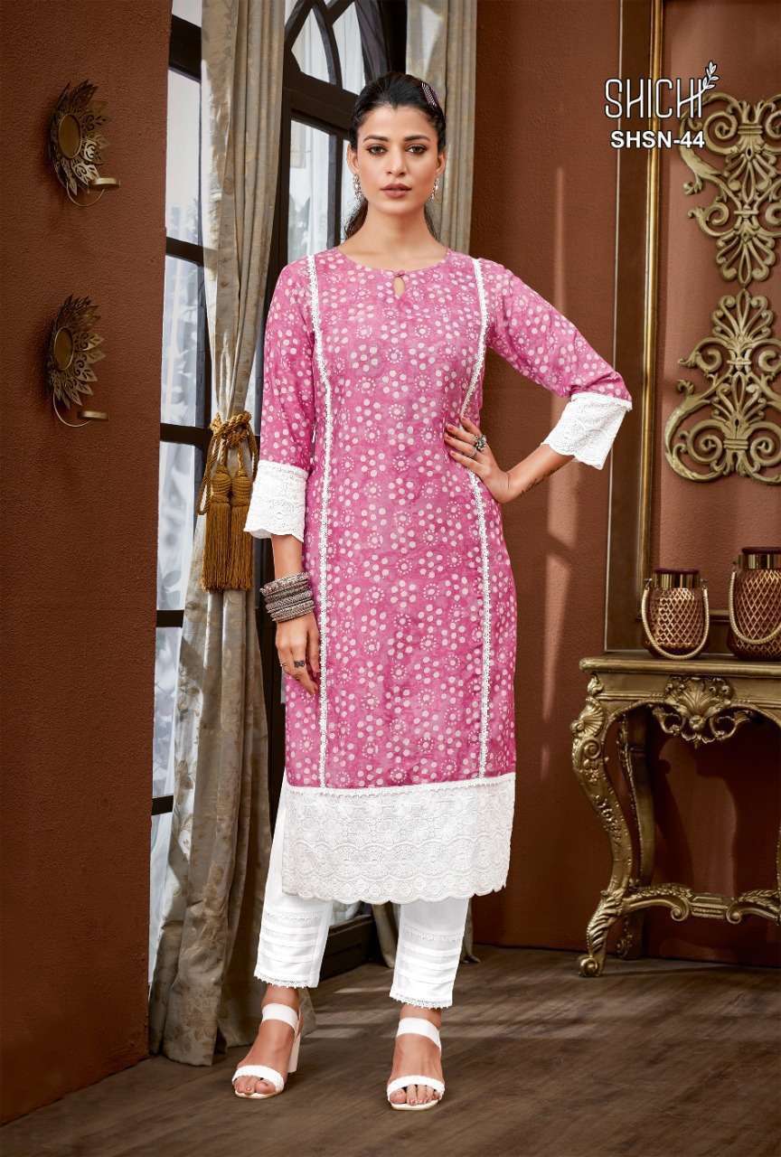 Shichi Sana Cotton Kurti Wholesale catalog