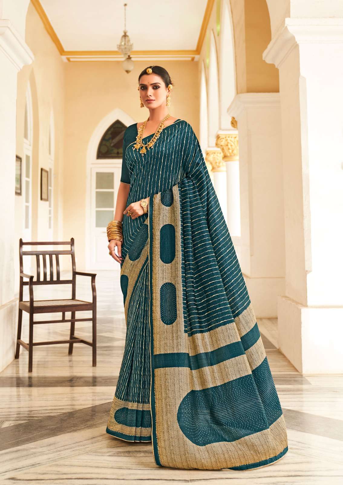 Sr Keesha Sarowski Work Fancy Saree Wholesale catalog