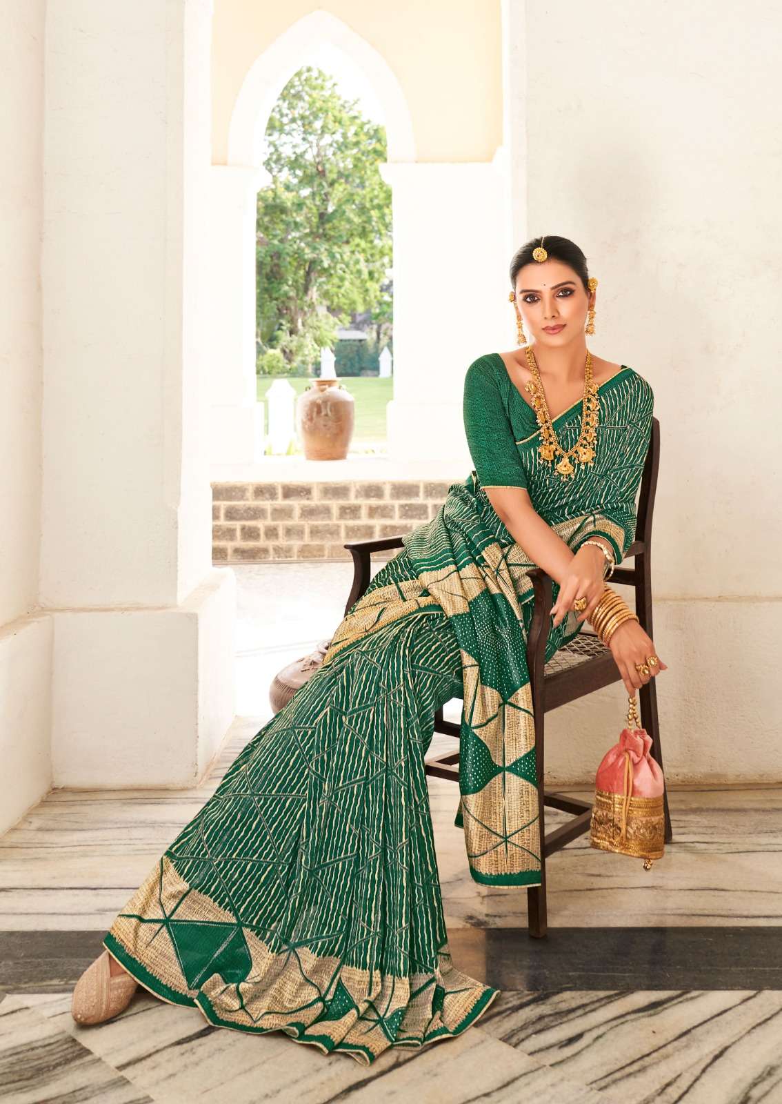 Sr Keesha Sarowski Work Fancy Saree Wholesale catalog
