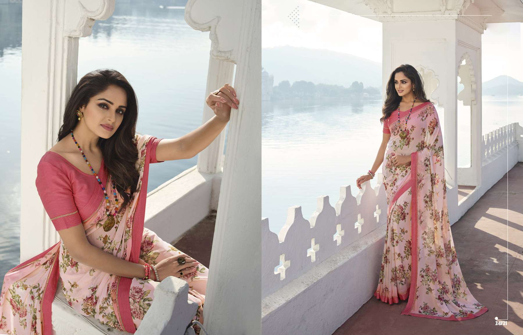 Starwalk Vol 70 Fancy Printed Georgette Saree Wholesale catalog