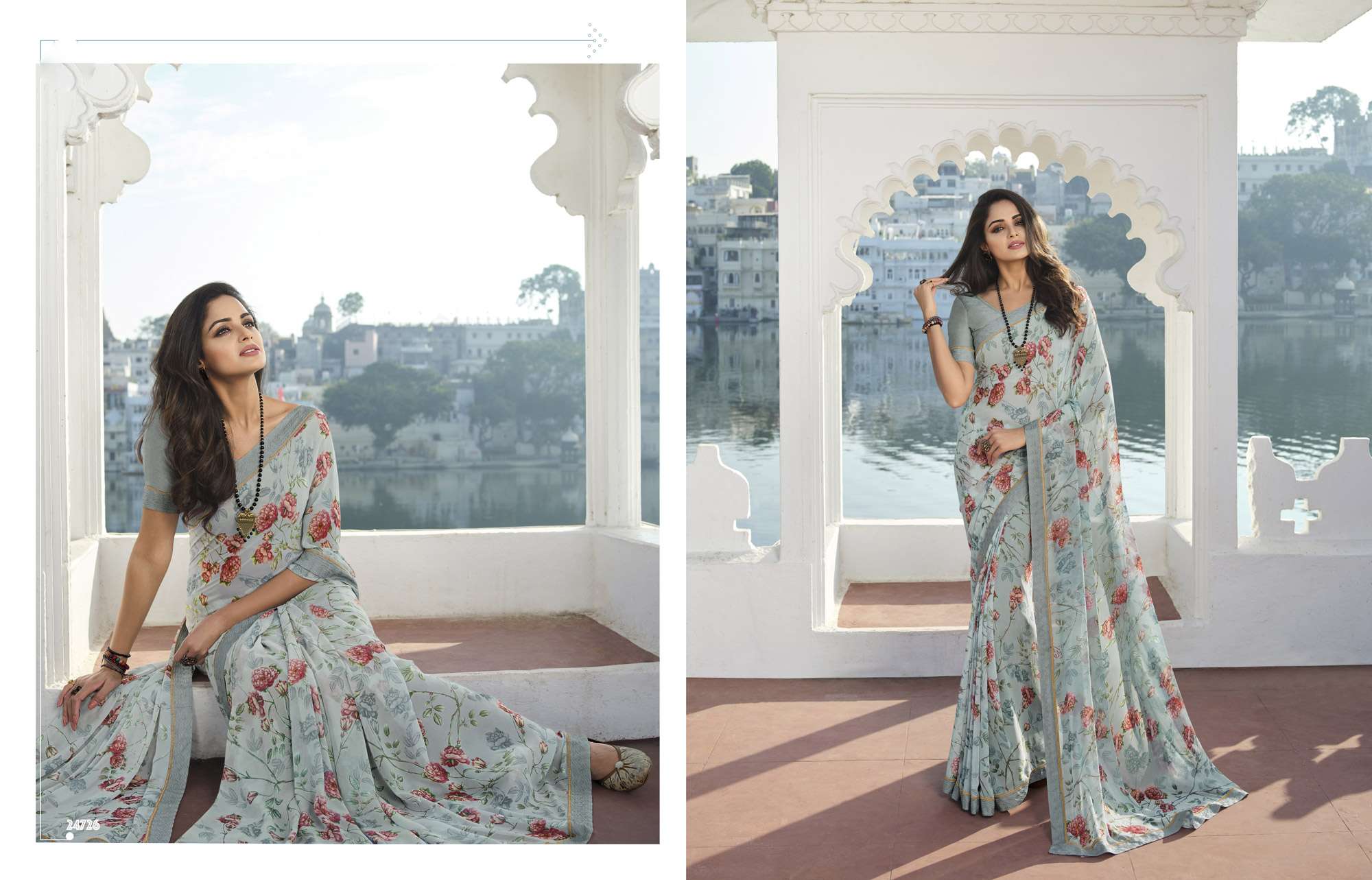 Starwalk Vol 70 Fancy Printed Georgette Saree Wholesale catalog