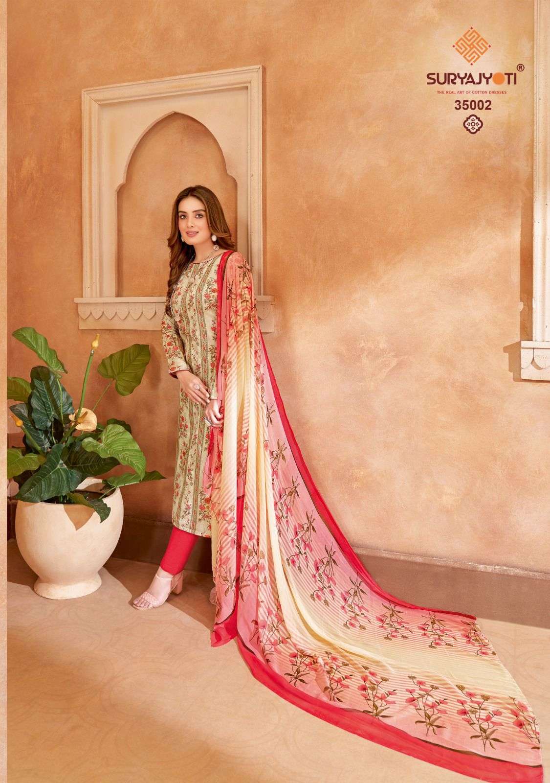 Sujyajyoti Naishaa Vol-35 – Dress Material Wholesale catalog