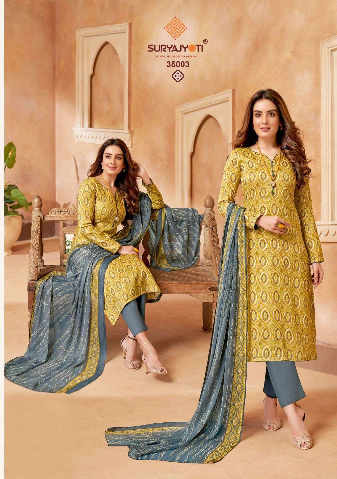 Sujyajyoti Naishaa Vol-35 – Dress Material Wholesale catalog