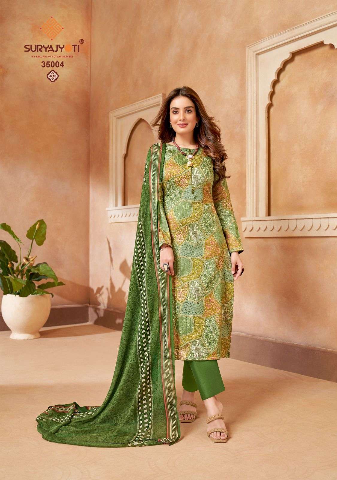 Sujyajyoti Naishaa Vol-35 – Dress Material Wholesale catalog