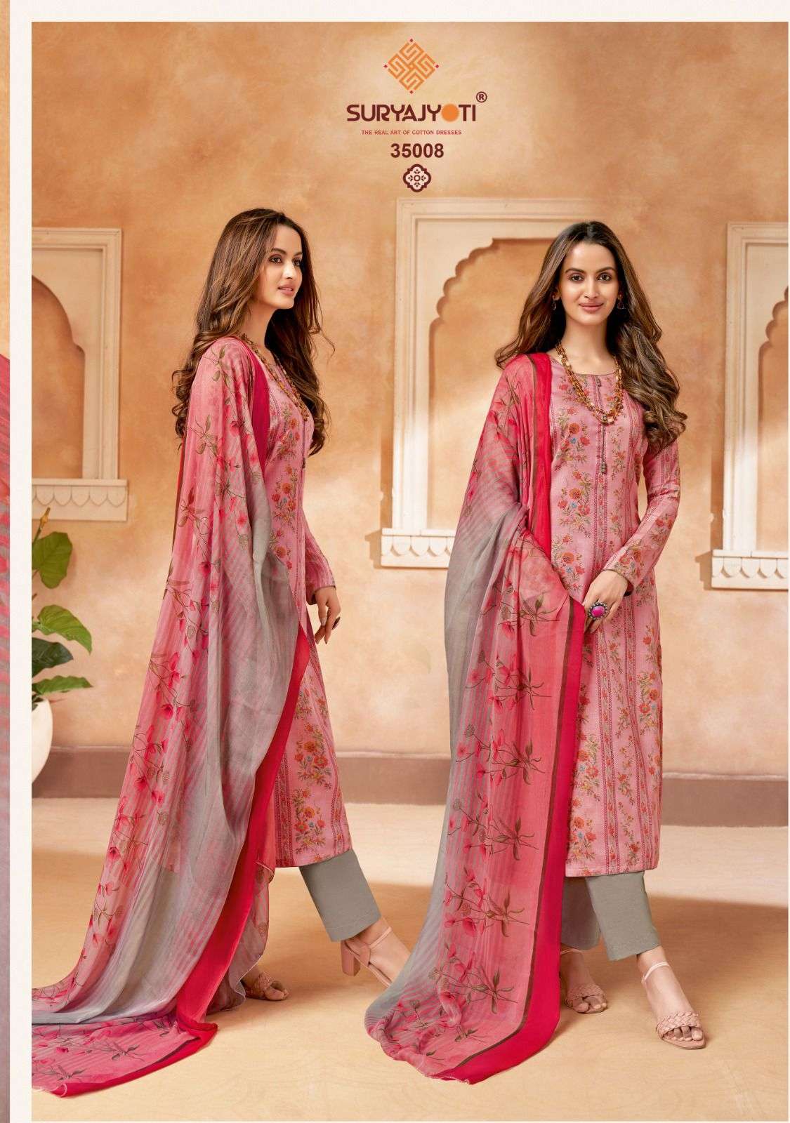 Sujyajyoti Naishaa Vol-35 – Dress Material Wholesale catalog