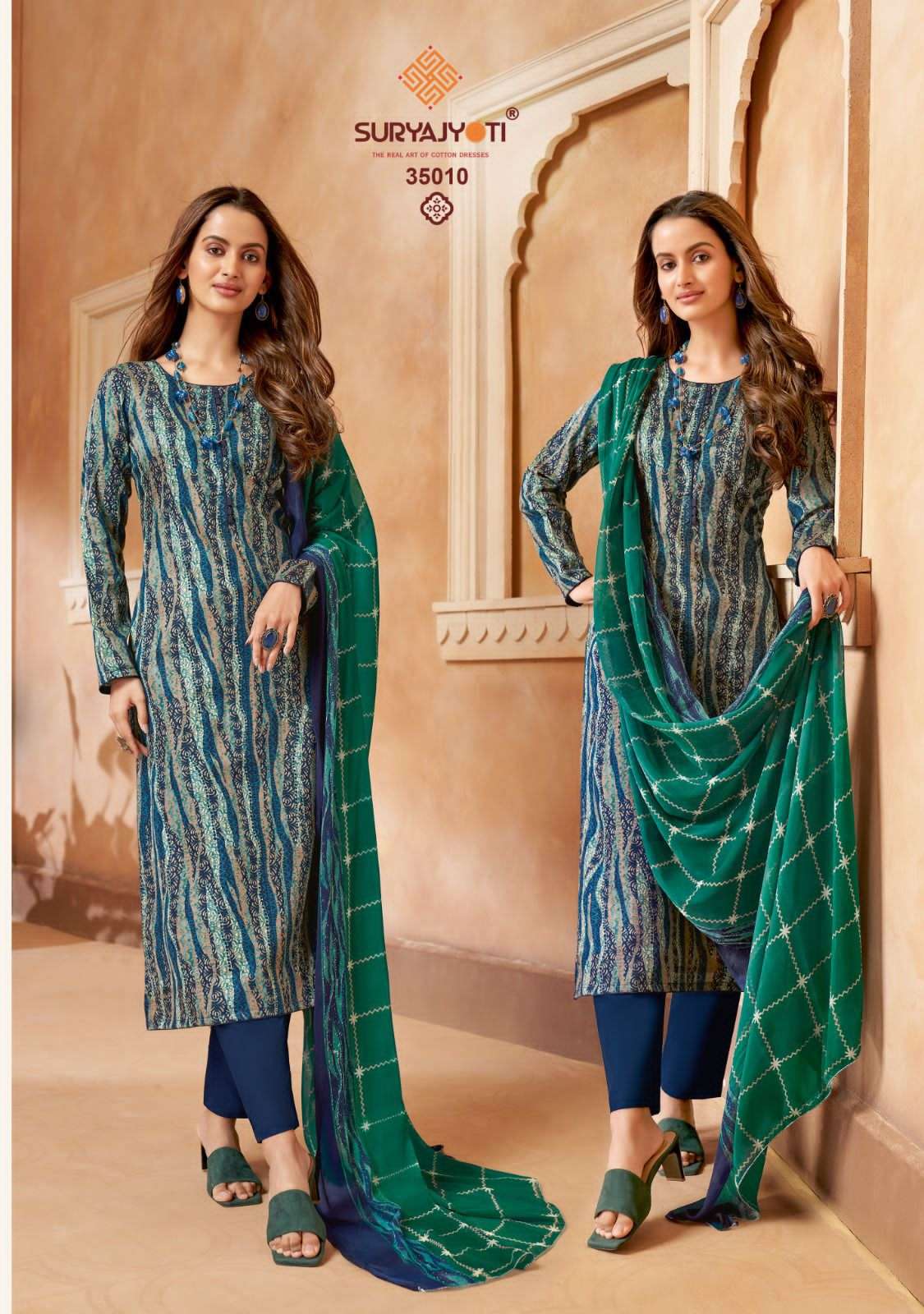 Sujyajyoti Naishaa Vol-35 – Dress Material Wholesale catalog