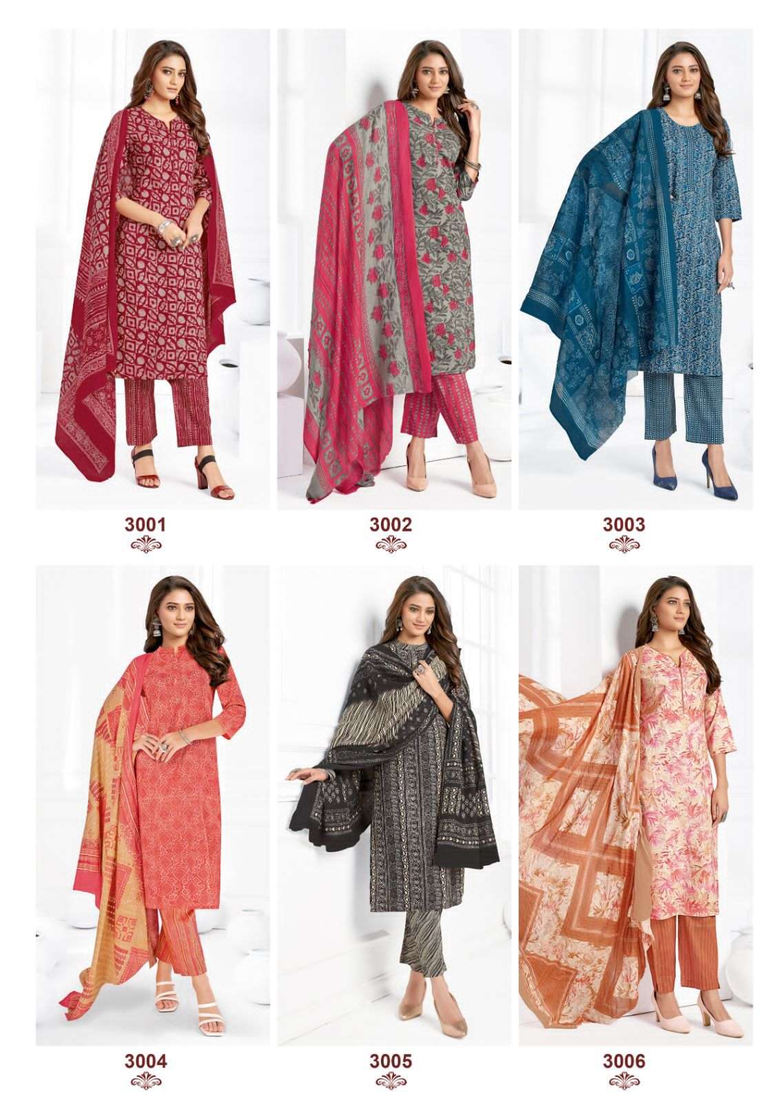 Suryajyoti Cosmic Vol-3 – Dress Material Wholesale catalog