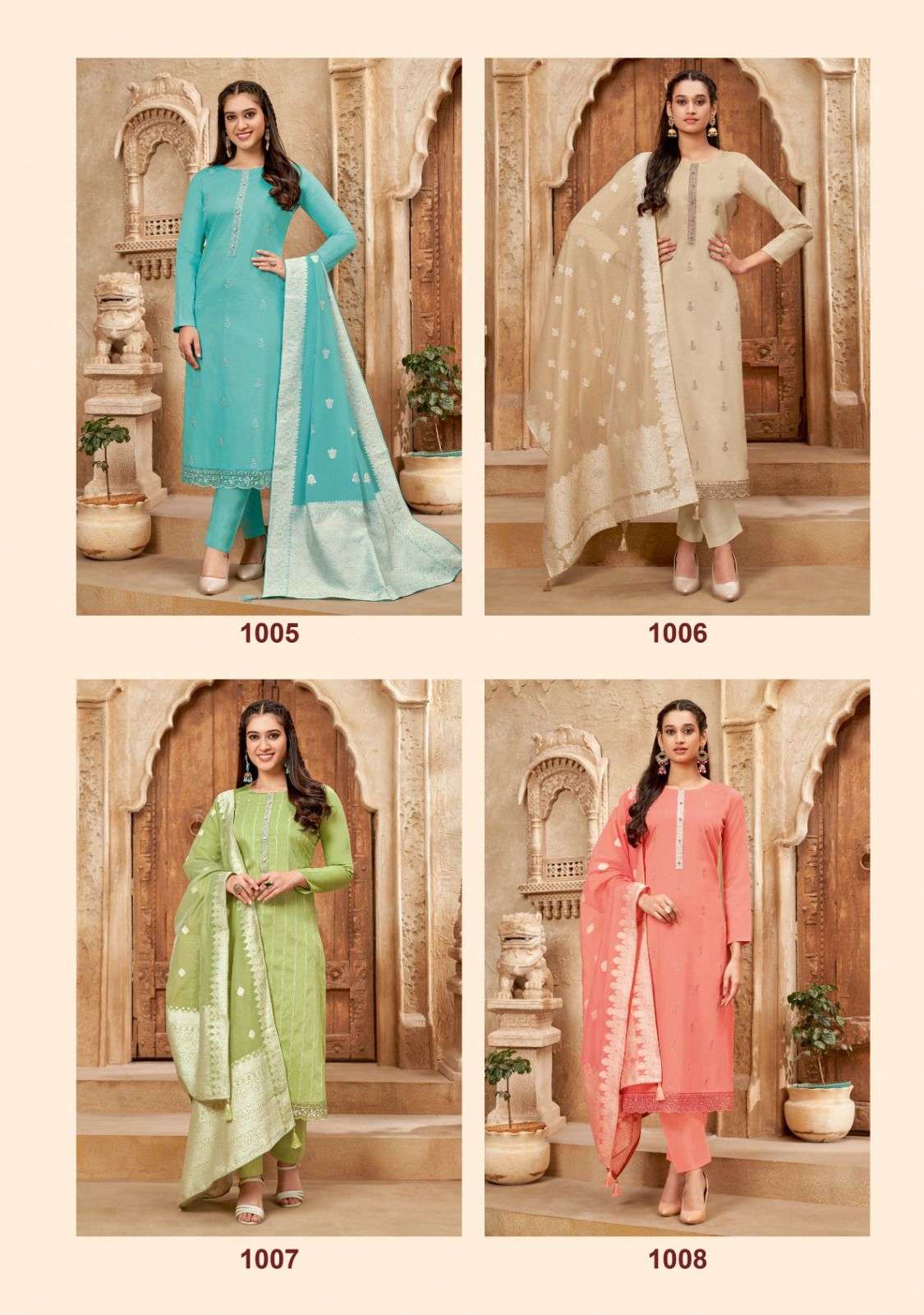  SURYAJYOTI KHANAK ADVANCE VOL-1 DRESS MATERIALS WHOLESALE PRICE