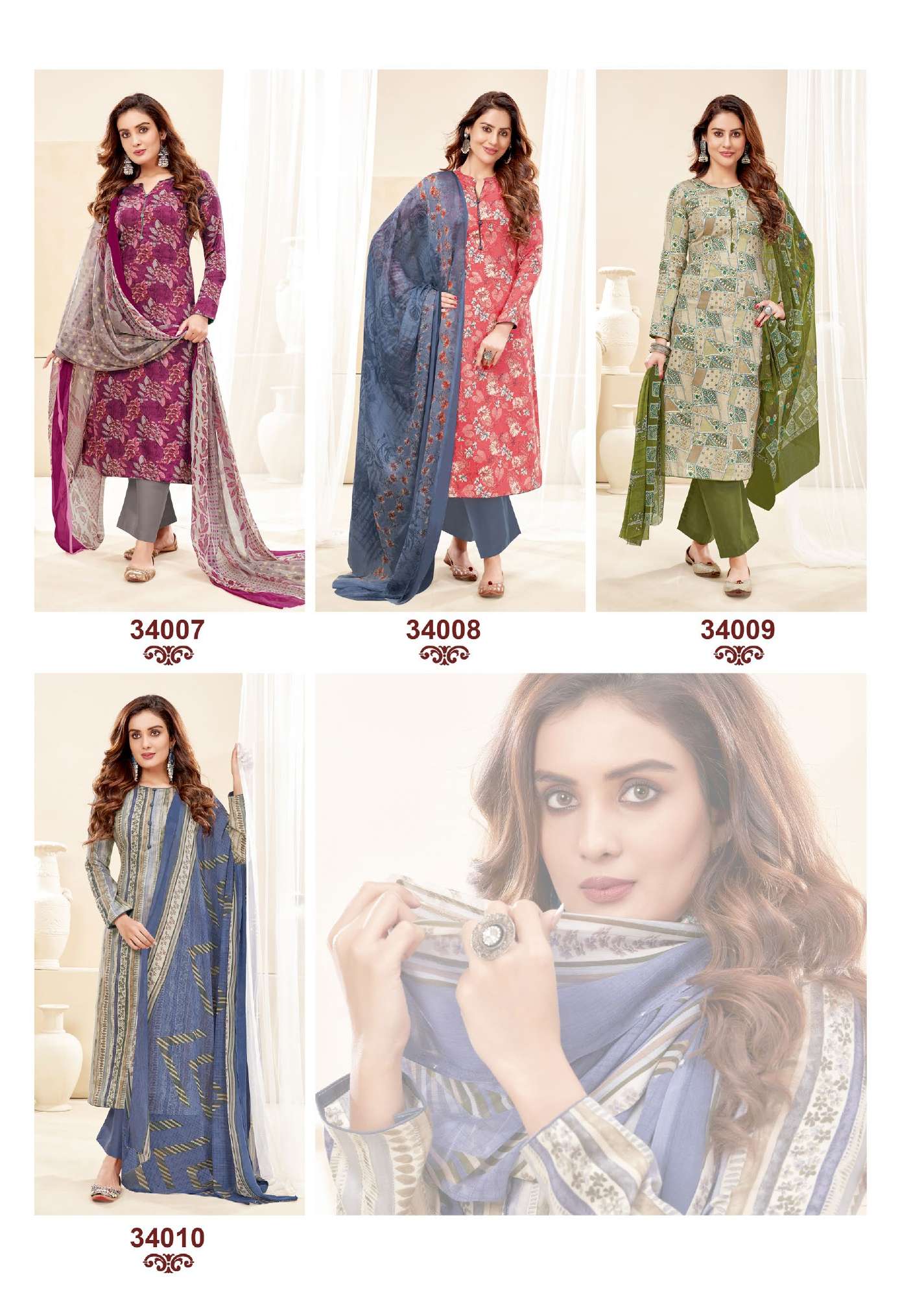 Suryajyoti Naishaa Vol-34 Wholesale catalog