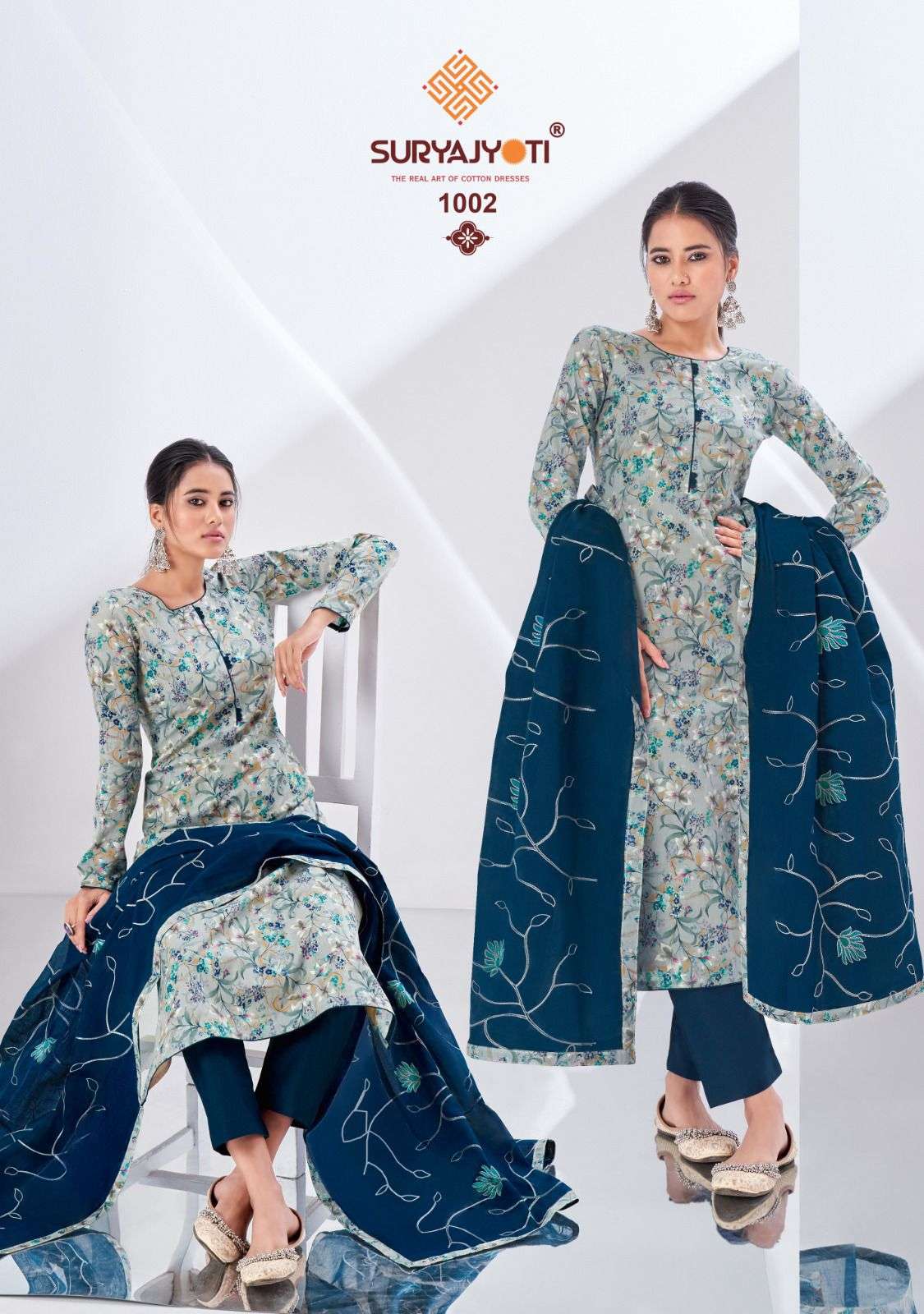 SURYAJYOTI NISHA VOL-1 DRESS MATERIALS