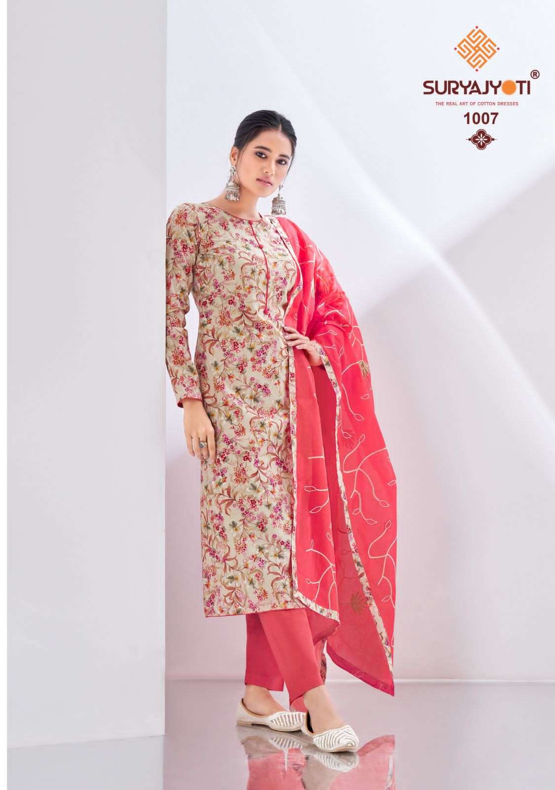 SURYAJYOTI NISHA VOL-1 DRESS MATERIALS