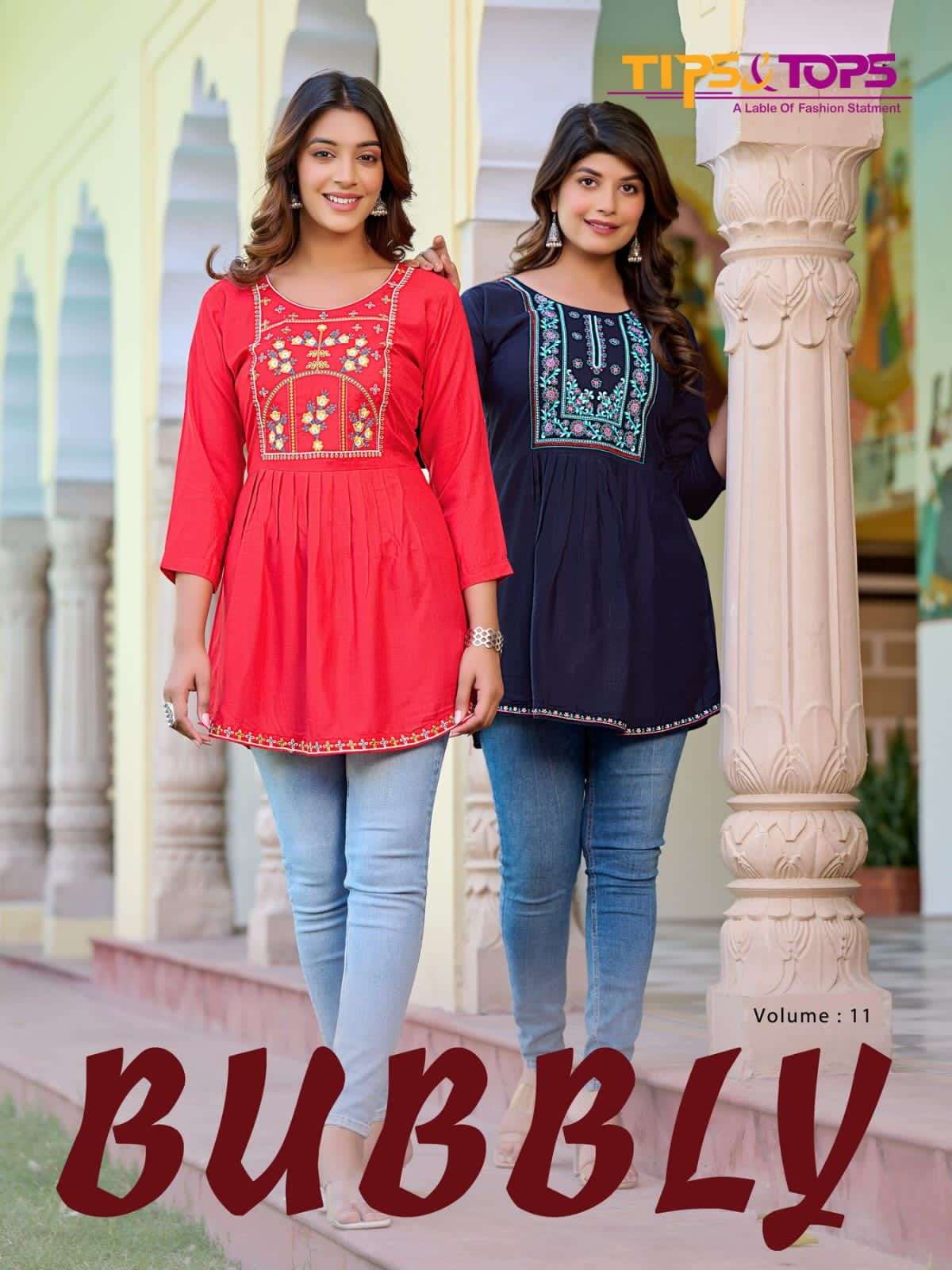 TIPS & TOPS  Bubbly Vol 11 Kurti Wholesale catalog