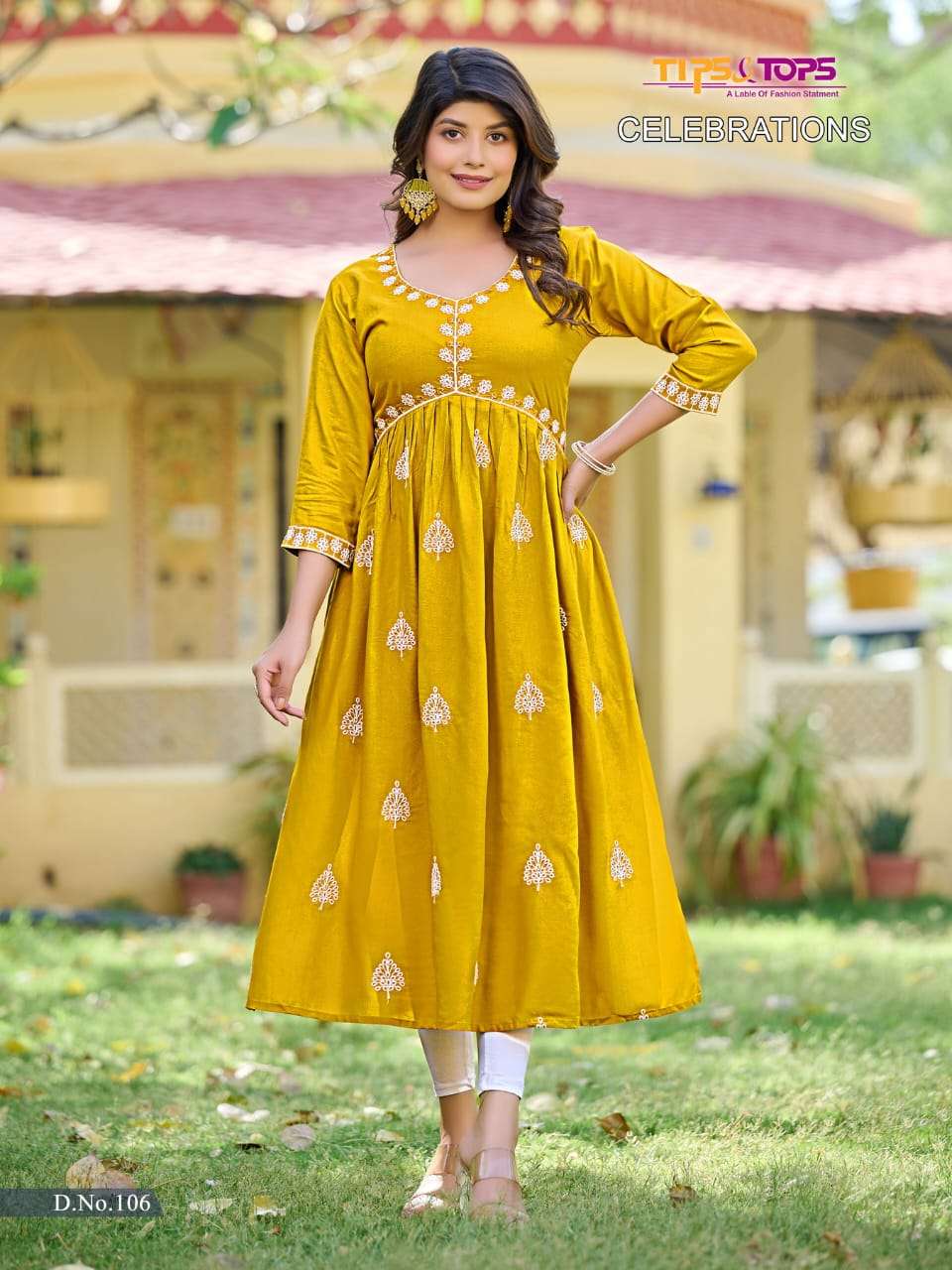 TIPS & TOPS CELEBRATIONS Fancy ALIA Style Kurtis Wholesale catalog