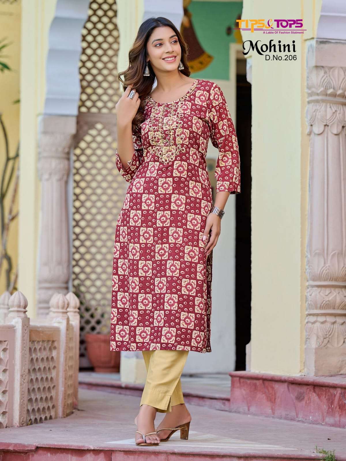 Tips & Tops Mohini Printed Kurti Wholesale Catalog