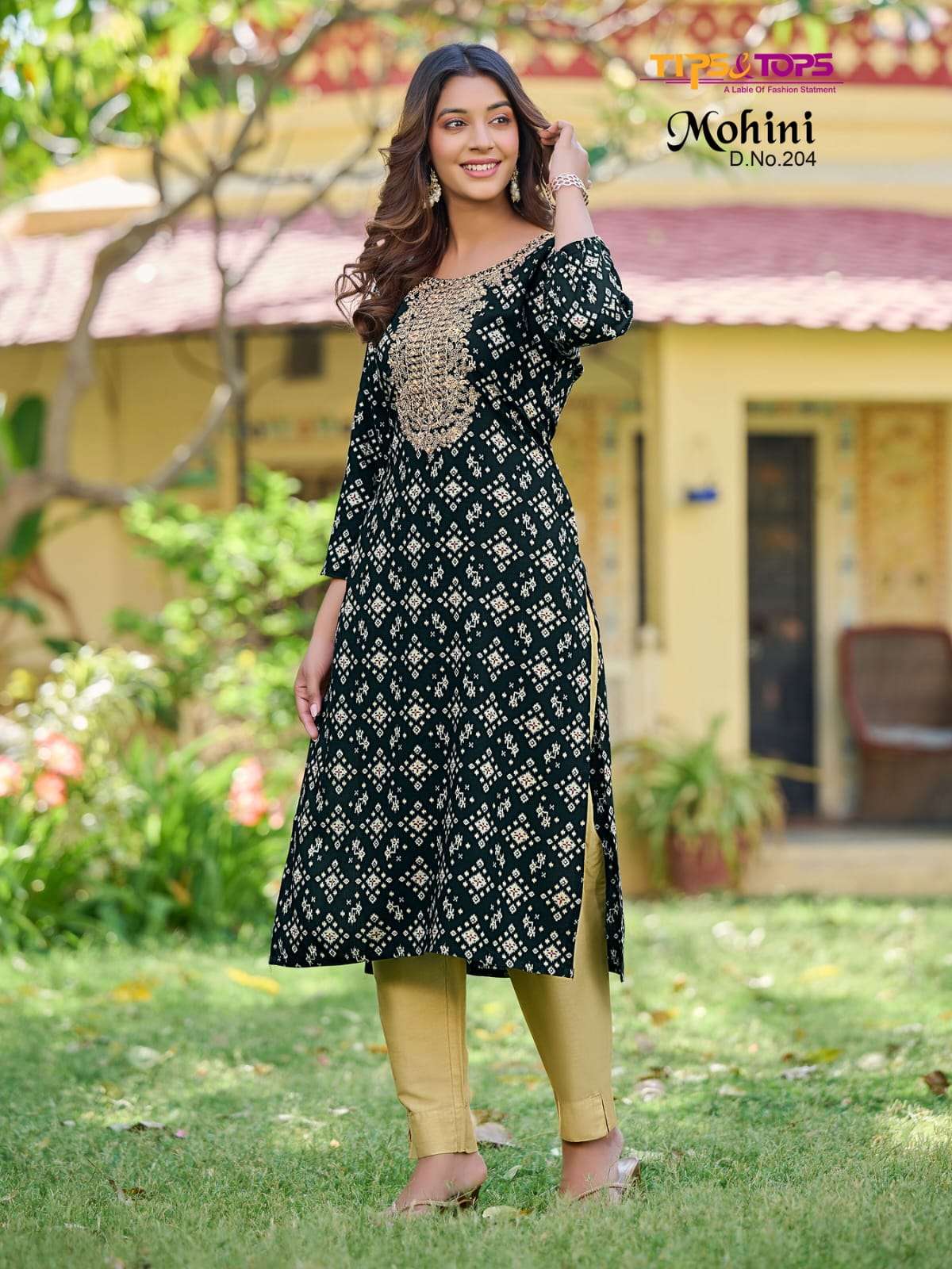 Tips & Tops Mohini Printed Kurti Wholesale Catalog