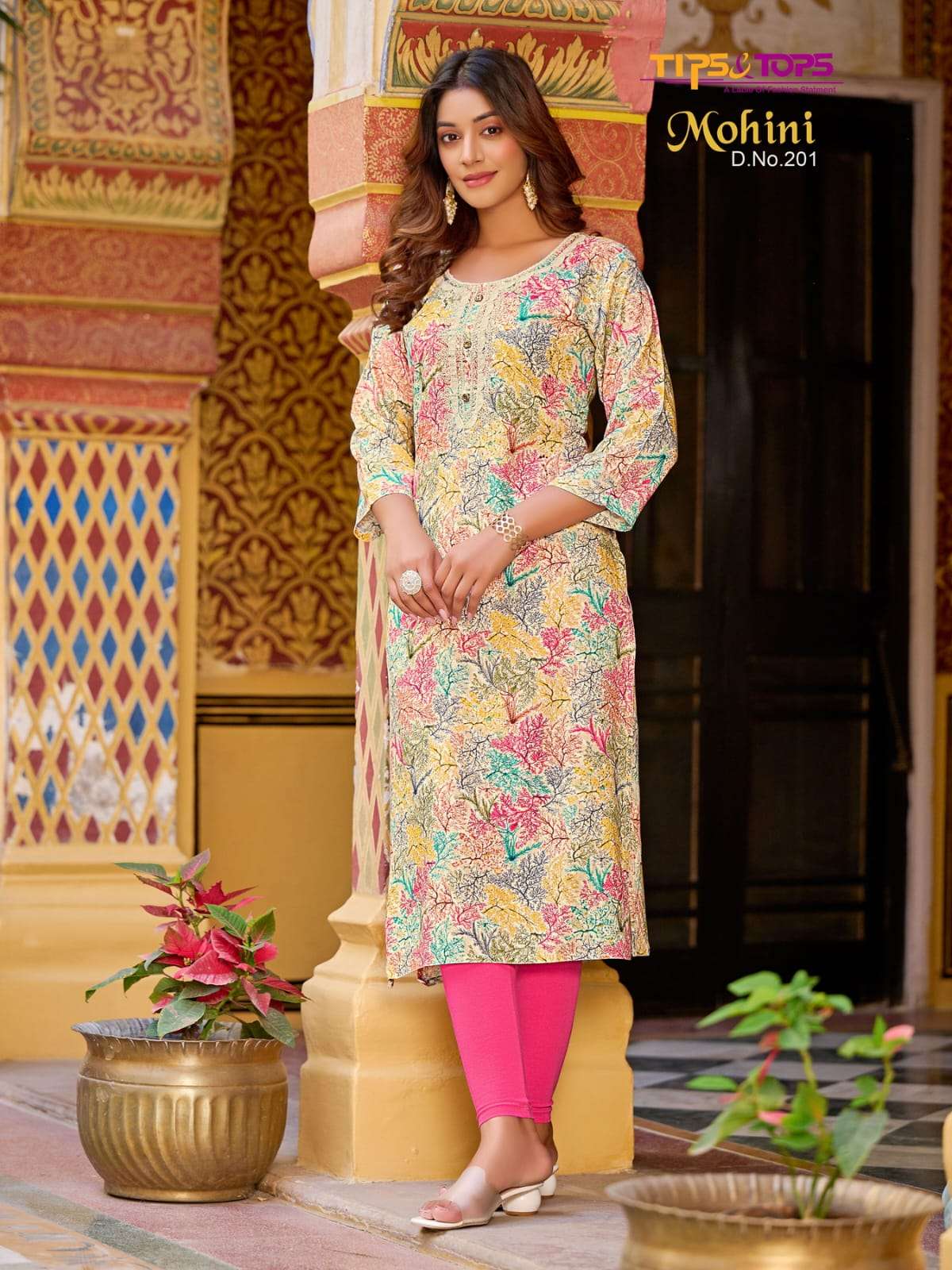 Tips & Tops Mohini Printed Kurti Wholesale Catalog