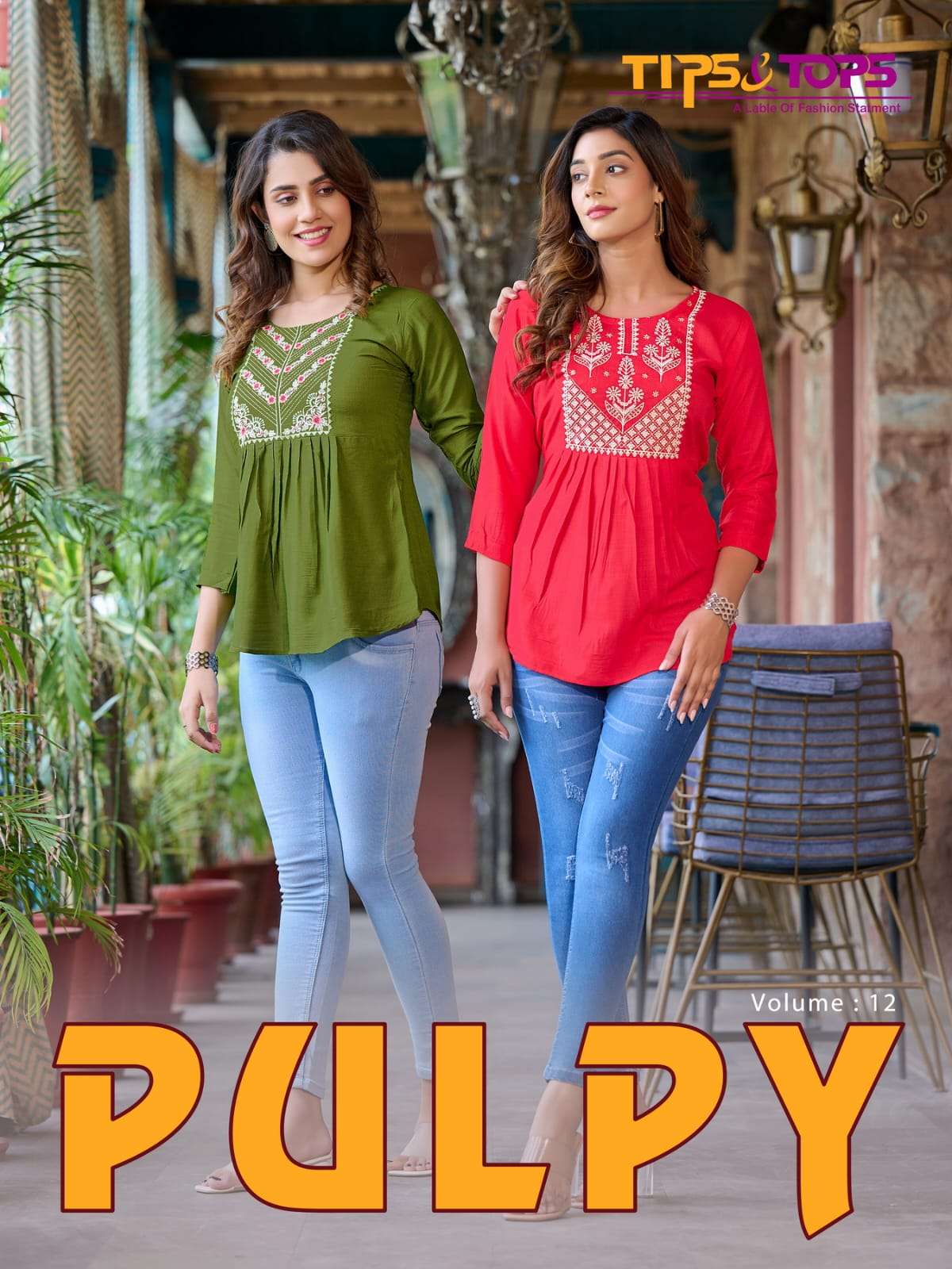 TIPS & TOPS PULPY Vol 12 Kurti Wholesale catalog