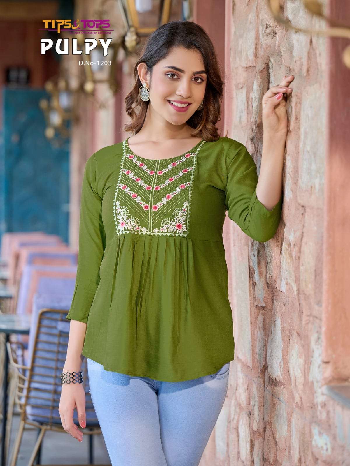 TIPS & TOPS PULPY Vol 12 Kurti Wholesale catalog