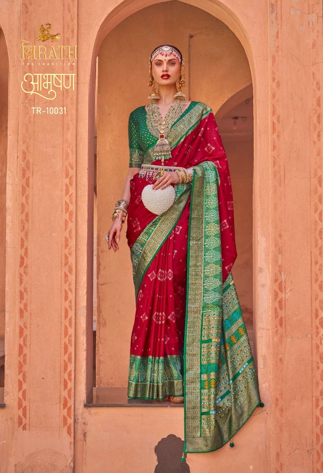 Trirath Pure Patola Vol 3 Occasional Silk Saree Wholesale catalog