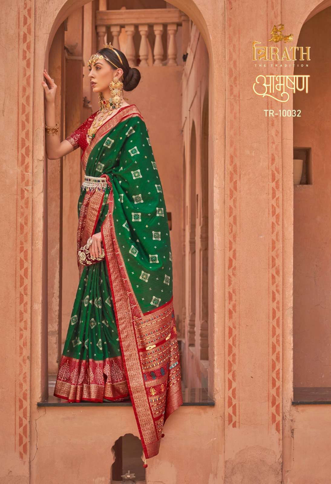 Trirath Pure Patola Vol 3 Occasional Silk Saree Wholesale catalog