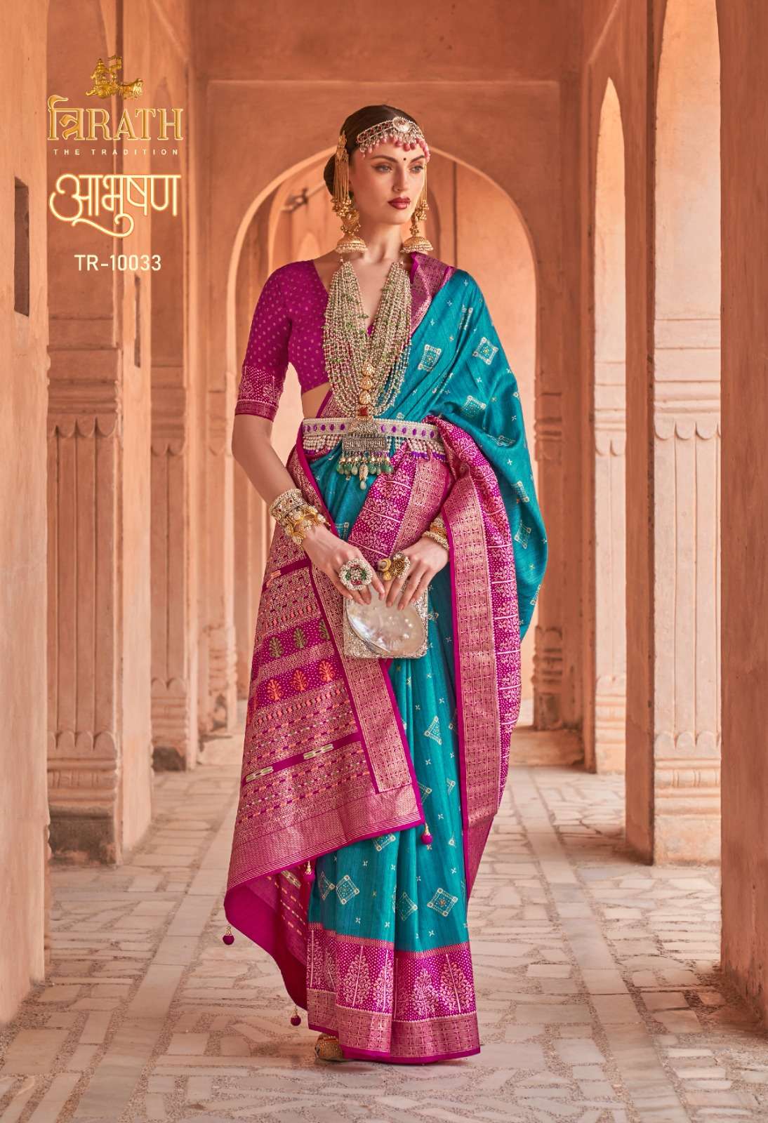 Trirath Pure Patola Vol 3 Occasional Silk Saree Wholesale catalog