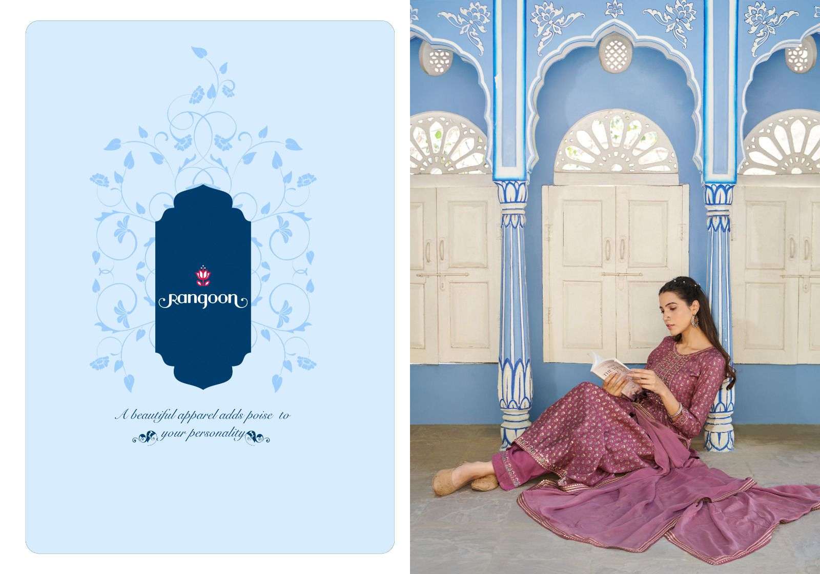 Tulsi Modal Print With Fancy Embrodery Seqonce Work And  NAIRA CUT.Style