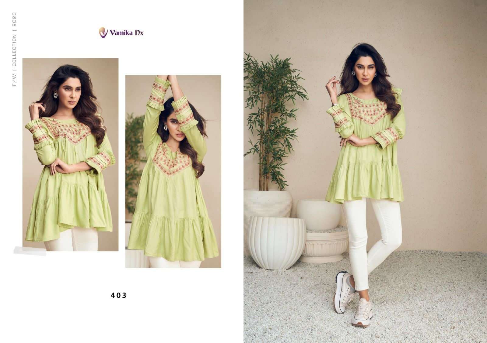 TUNIC COLLECTION MEERAKI Kurti Wholesale catalog