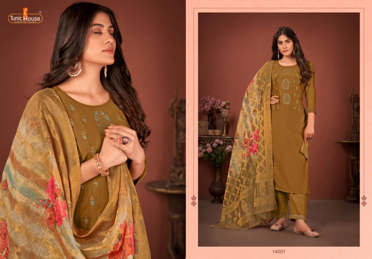 TUNIC HOUSE HASEENA Kurti Wholesale catalog