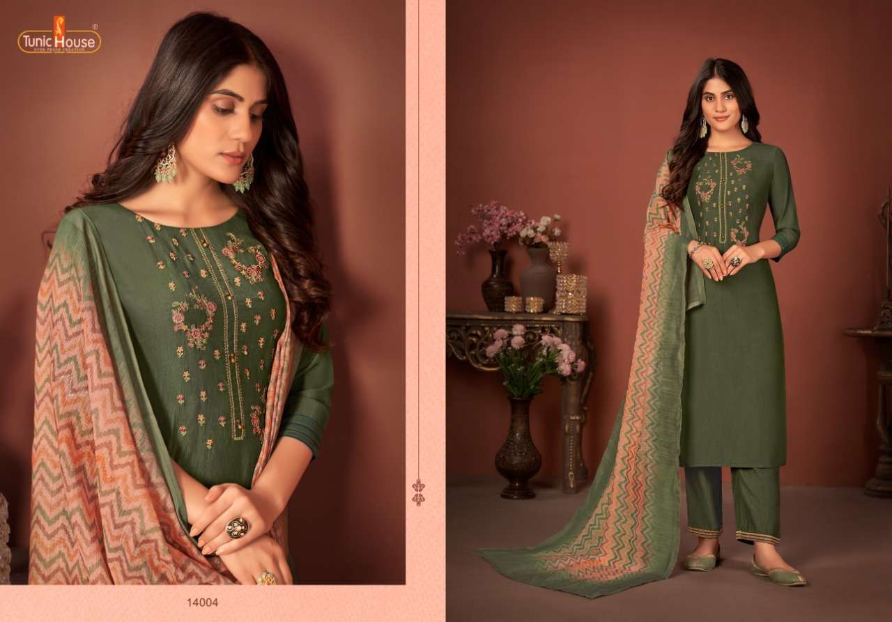 TUNIC HOUSE HASEENA Kurti Wholesale catalog