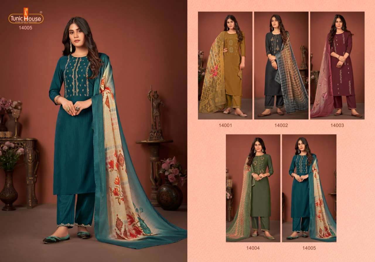 TUNIC HOUSE HASEENA Kurti Wholesale catalog