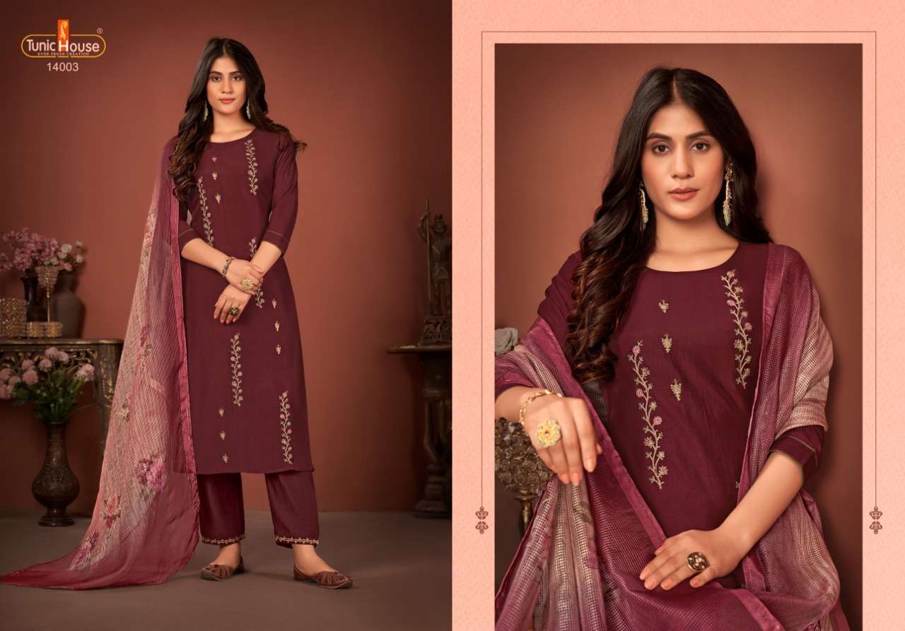 TUNIC HOUSE HASEENA Kurti Wholesale catalog
