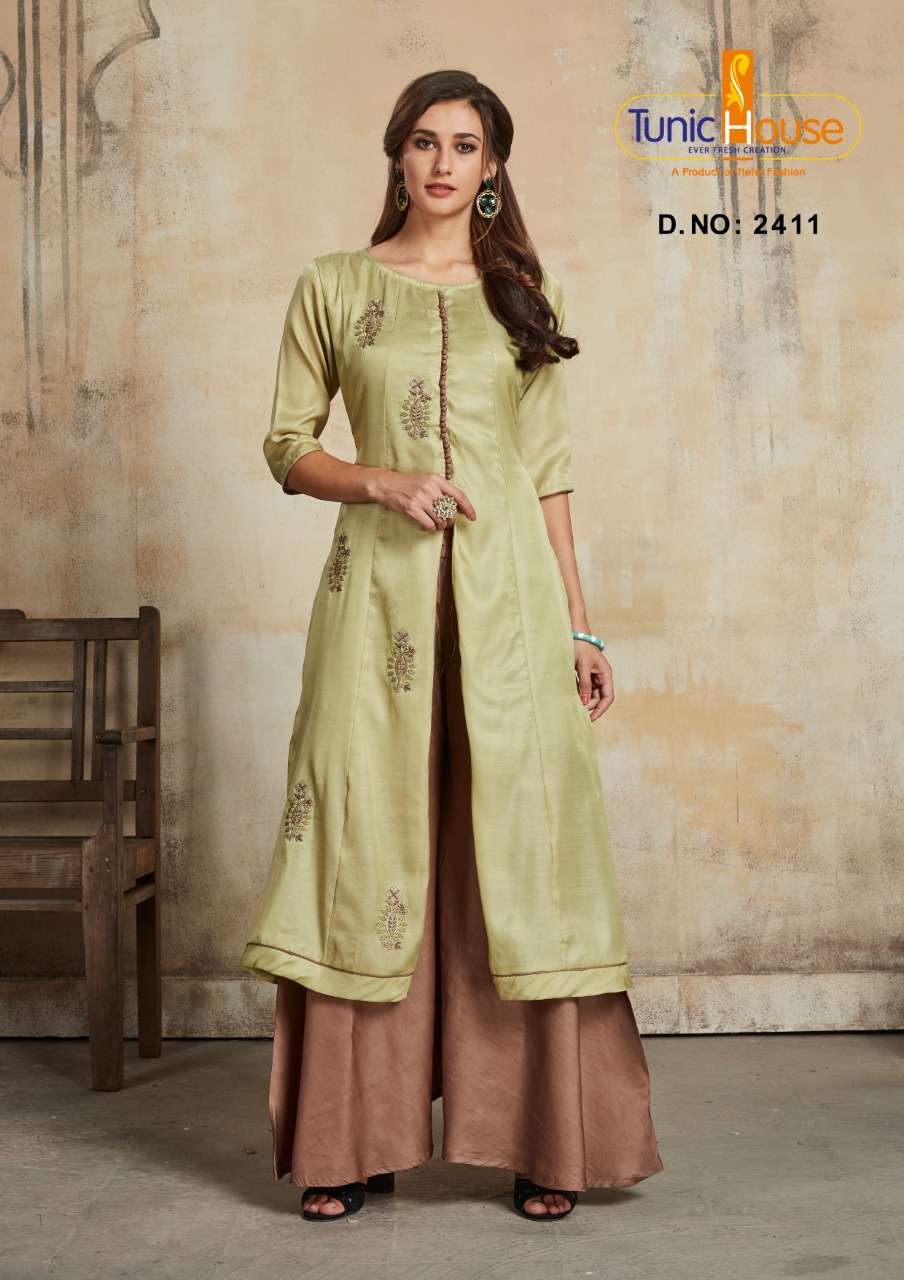 TUNIC HOUSE THUNDER SOFT SILK Kurti Wholesale catalog