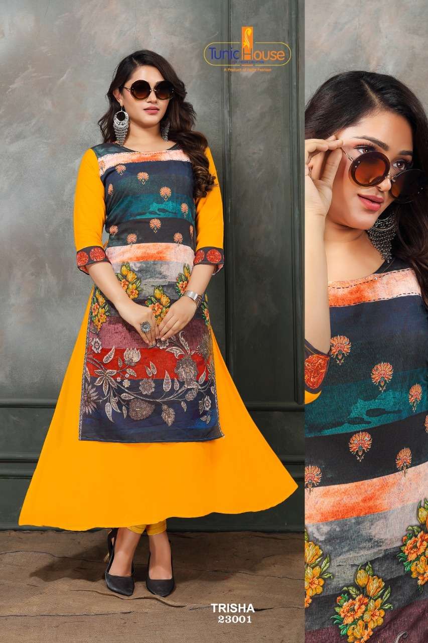 TUNIC HOUSE TRISHA Kurti Wholesale catalog