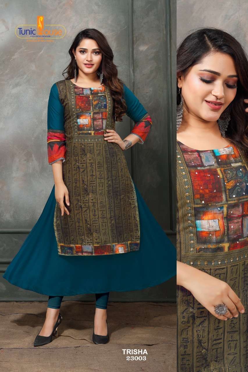 TUNIC HOUSE TRISHA Kurti Wholesale catalog