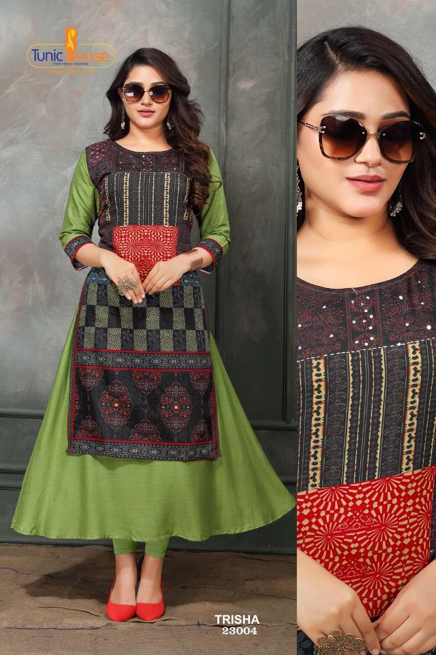 TUNIC HOUSE TRISHA Kurti Wholesale catalog