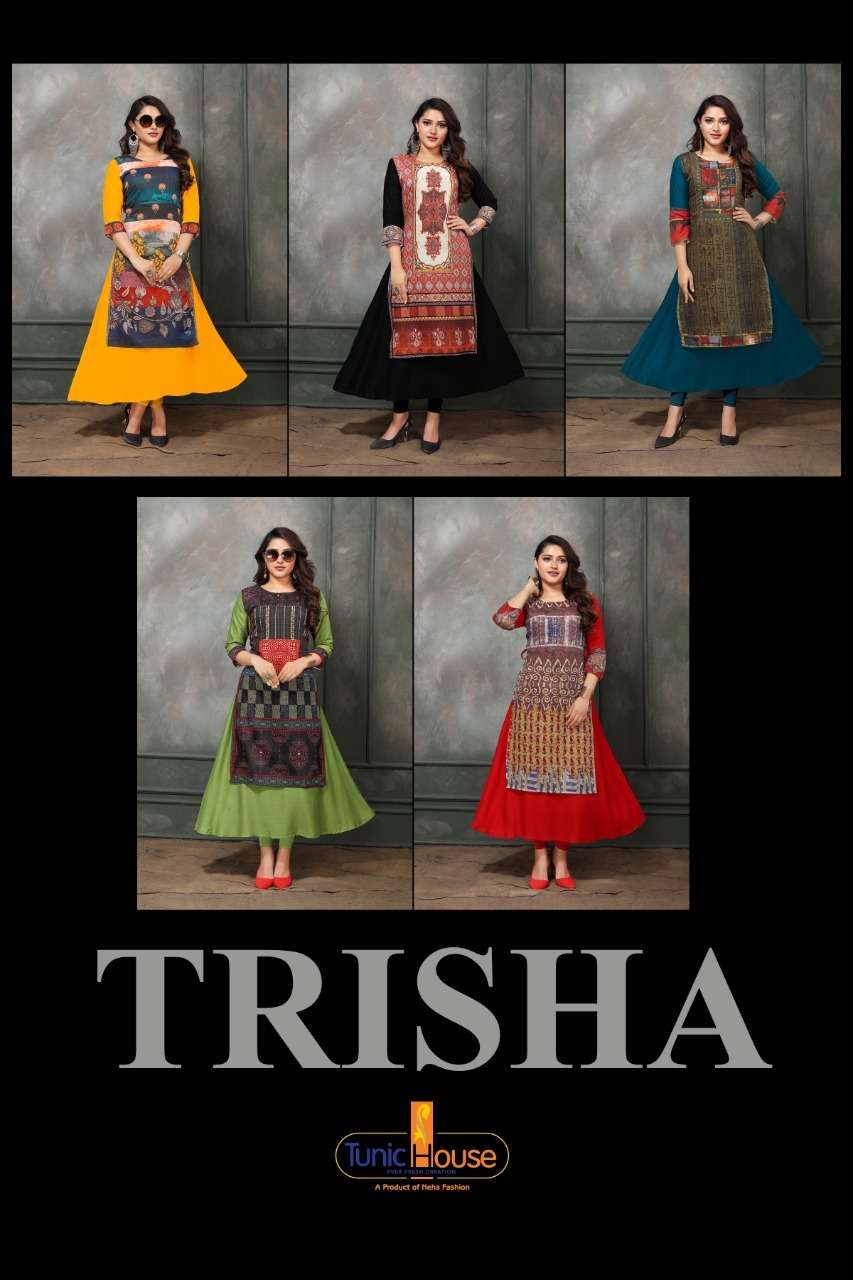 TUNIC HOUSE TRISHA Kurti Wholesale catalog