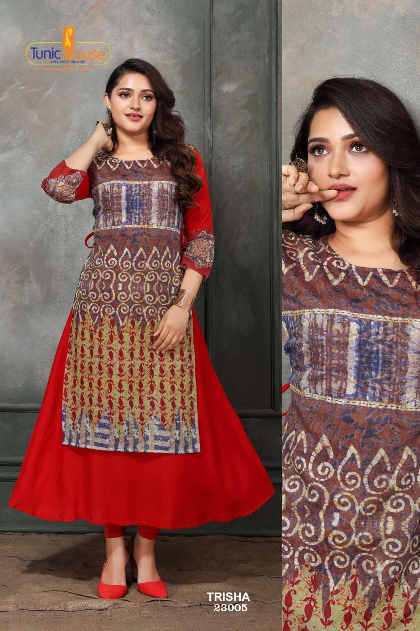 TUNIC HOUSE TRISHA Kurti Wholesale catalog