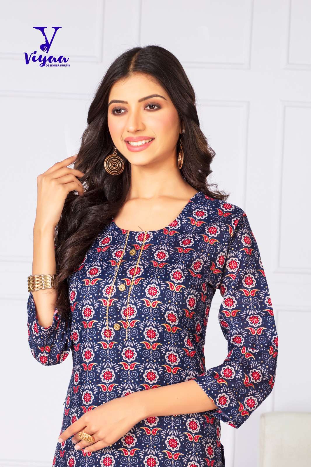 VIYAA DESIGNER HETVI Kurti Wholesale catalog