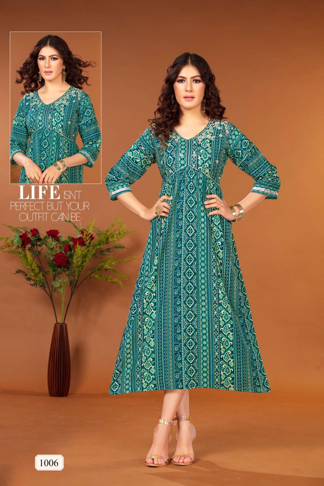 VIYAA DESIGNER MUSKAN Kurti Wholesale catalog