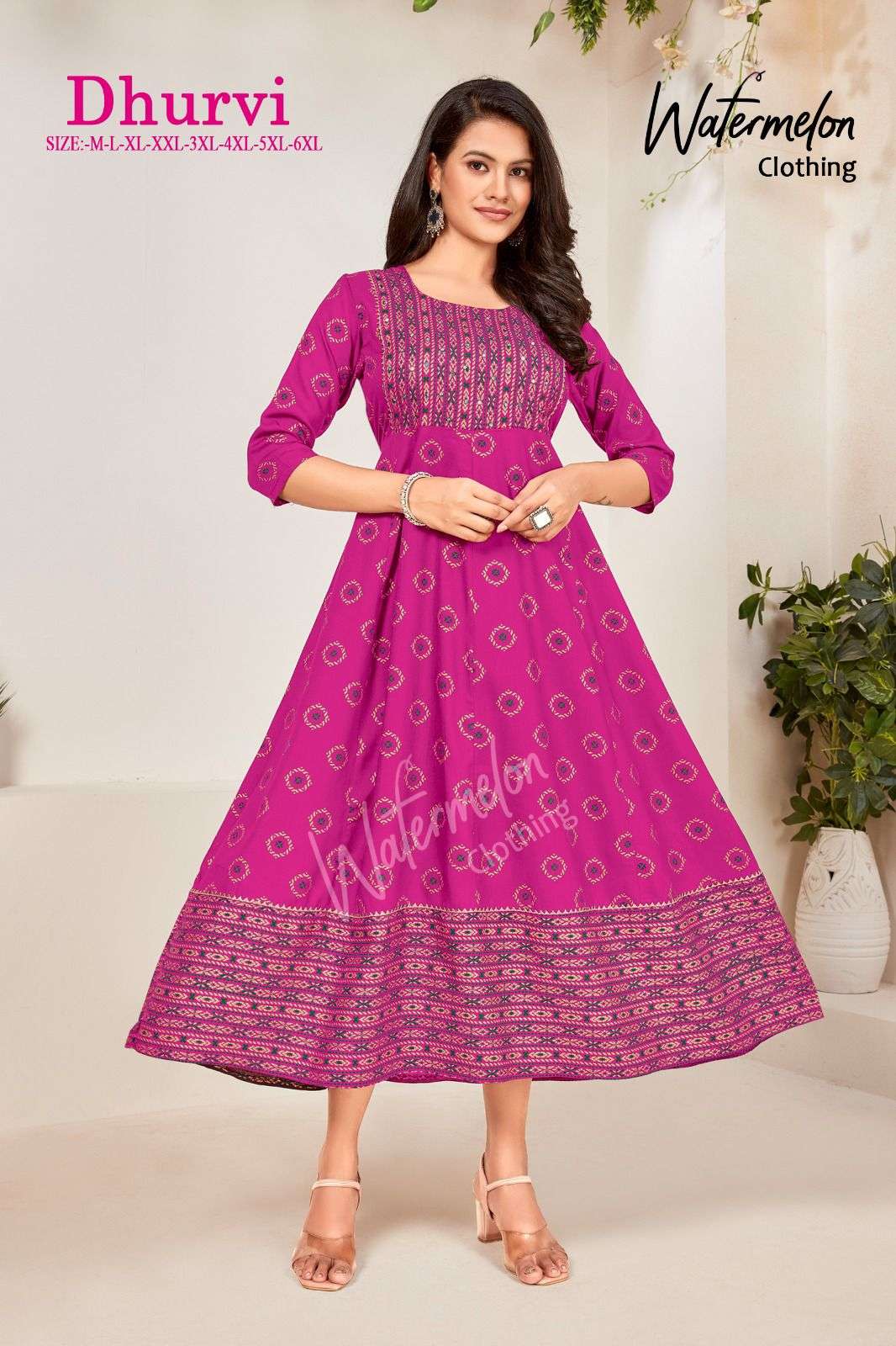 WATERMELON CLOTHING DHURVI Kurti Wholesale catalog