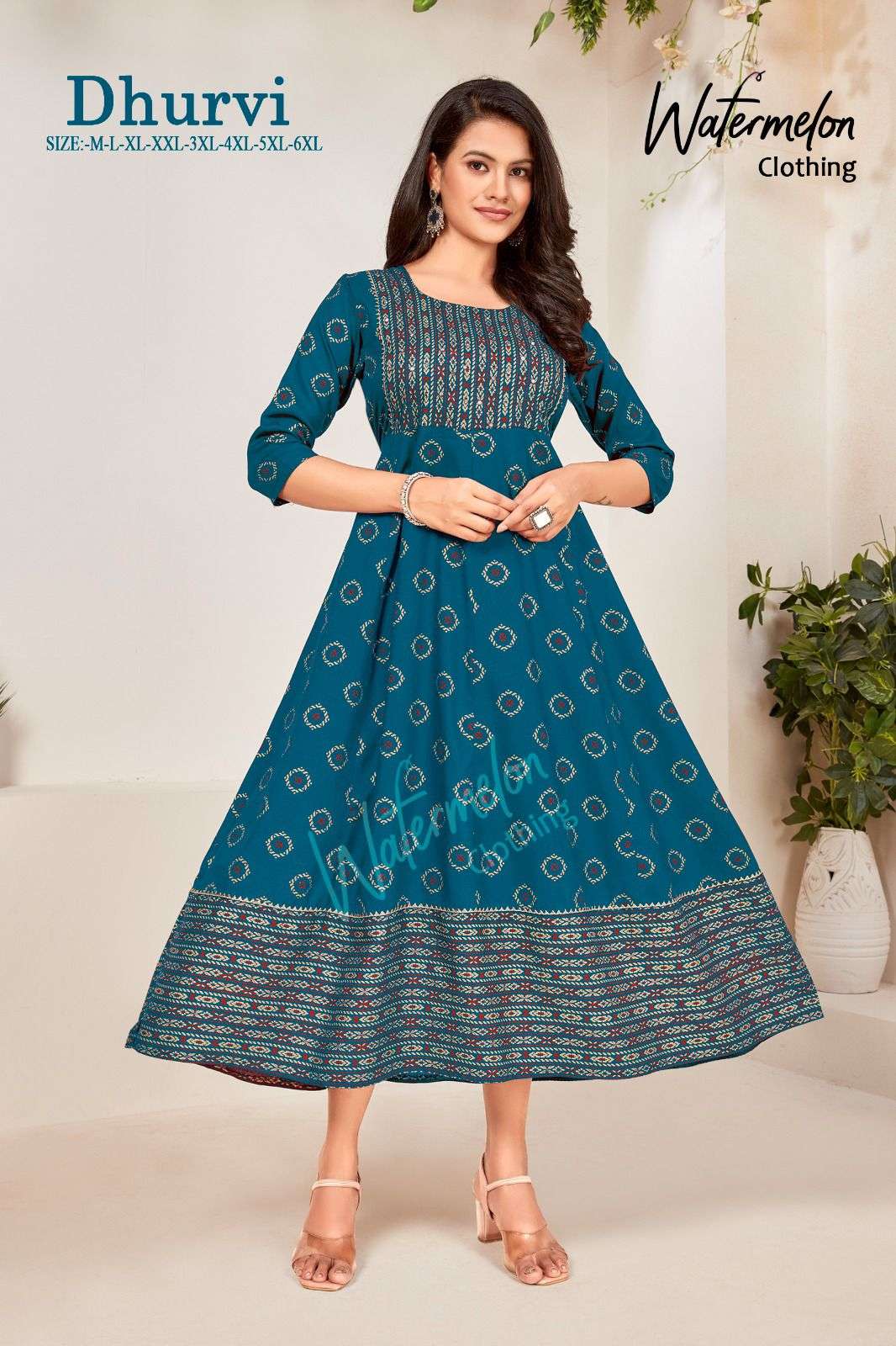 WATERMELON CLOTHING DHURVI Kurti Wholesale catalog