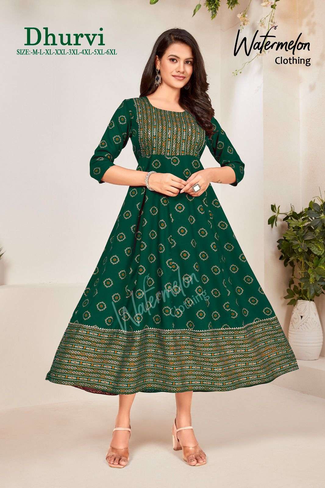 WATERMELON CLOTHING DHURVI Kurti Wholesale catalog