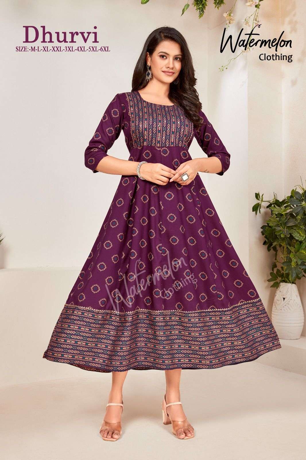 WATERMELON CLOTHING DHURVI Kurti Wholesale catalog