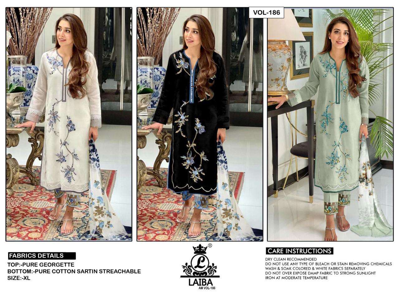 WHITE-WINGS COLLECTION Kurti VOL-186 Wholesale catalog