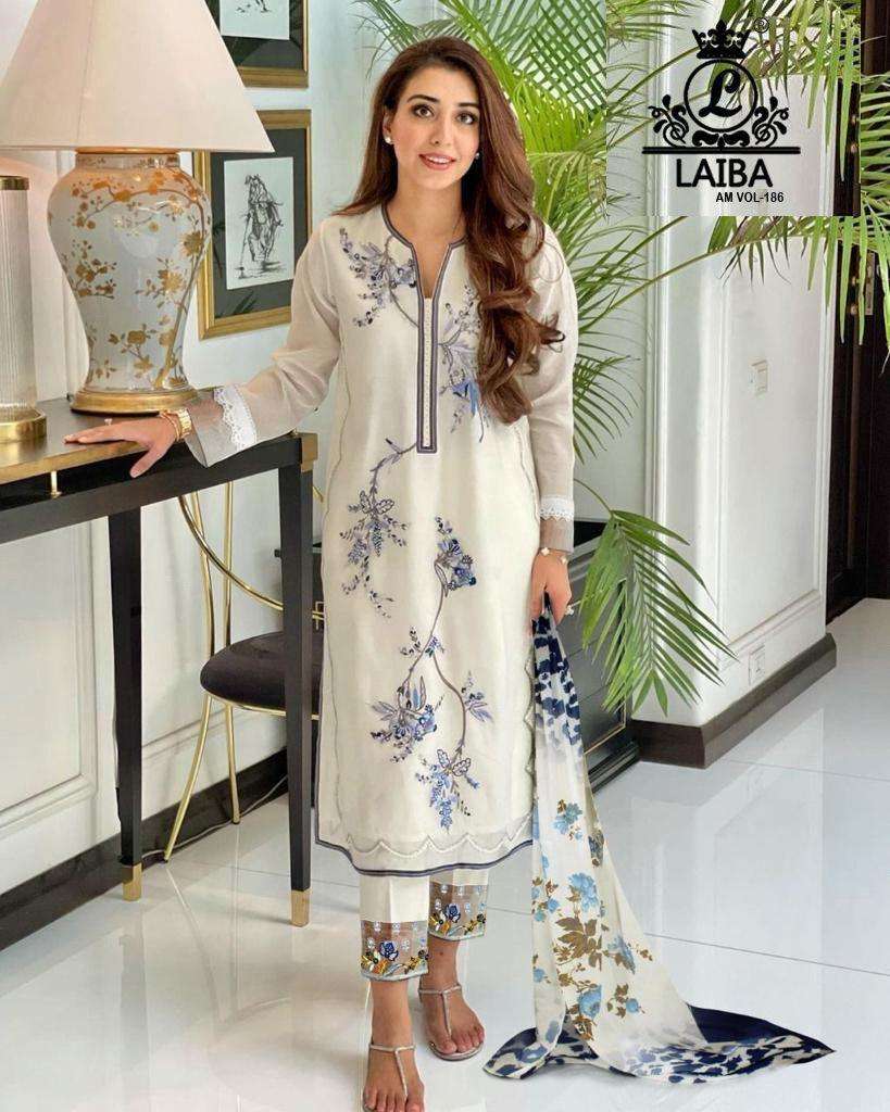WHITE-WINGS COLLECTION Kurti VOL-186 Wholesale catalog
