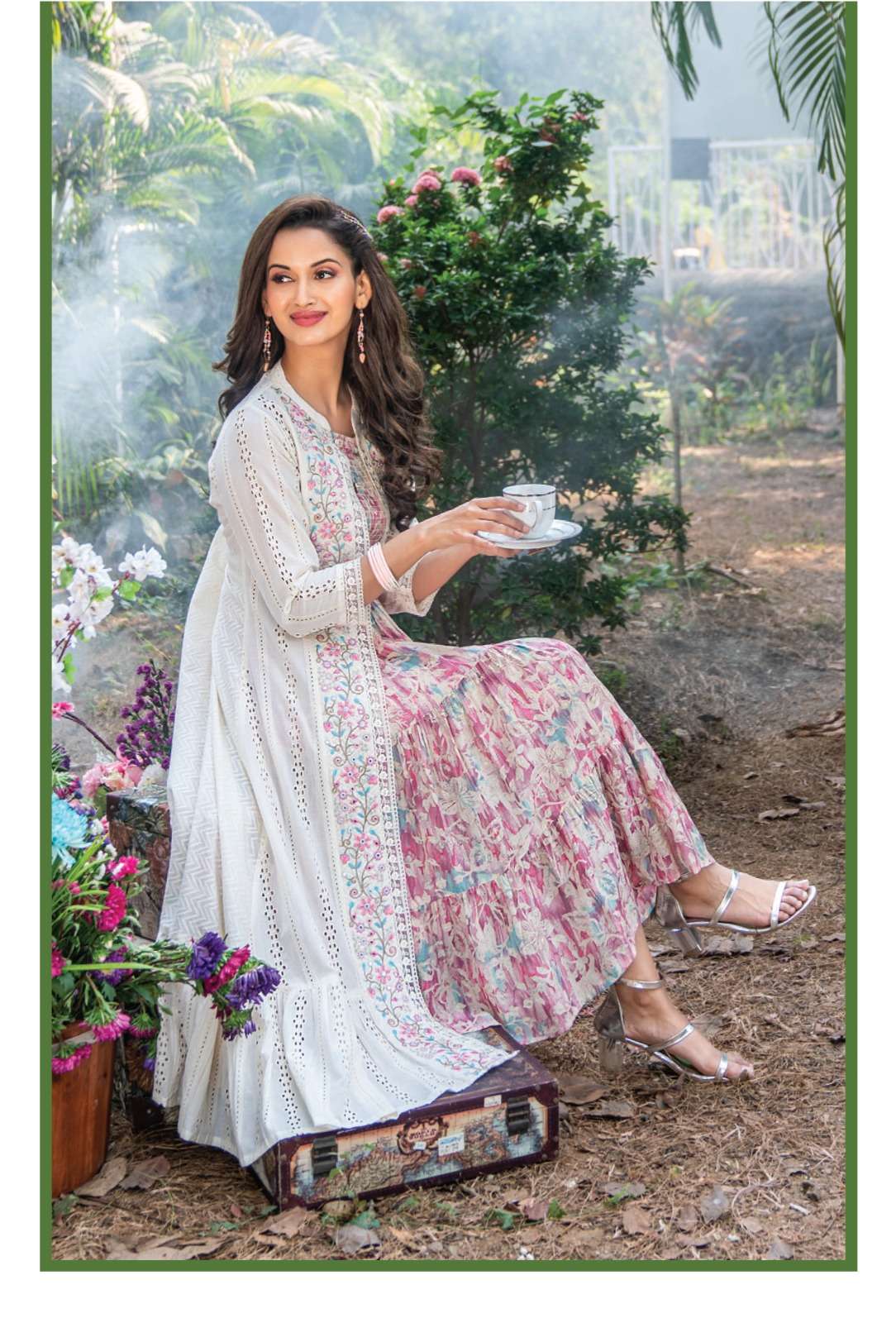 Wow Jacket Reyon Inner Kurti Wholesale catalog