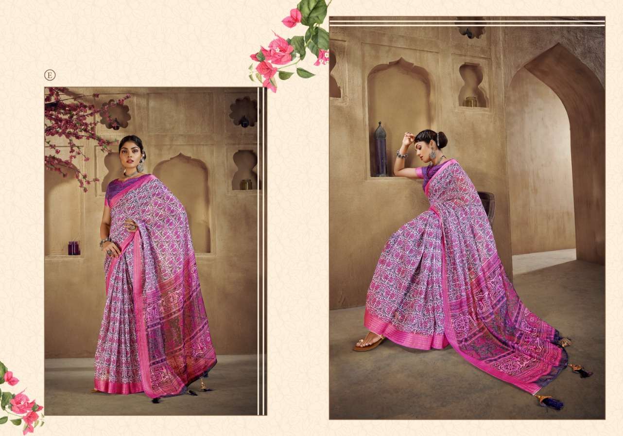 Ynf Chandana Cotton Digital Printed Saree Wholesale catalog